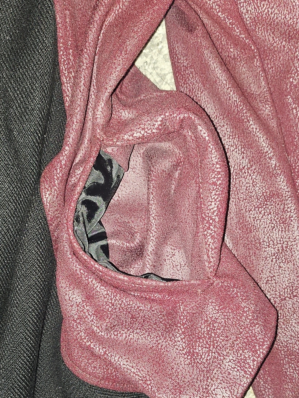 🟢 Jessica Simpson Open Front Draped Cardigan Jacket Medium - Picture 3 of 7